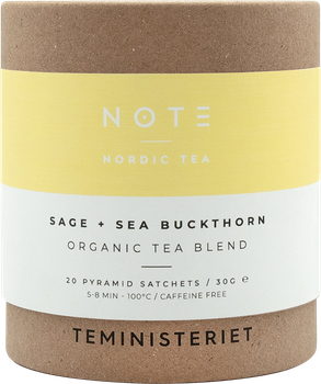 Чай трав'яний Teministeriet Note Sage Sea Buckthorn Organic 20 шт (7340023004191)