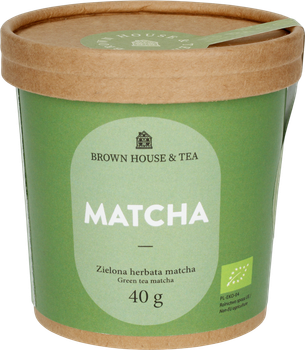 Чай розсипний Brown House & Tea Crazy Good Matcha 40 г (5904238829868)