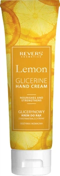Крем глицериновий для рук Revers Lemon Glicerine Hand Cream з екстрактом лимона 125 мл (5902815195856)