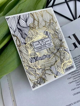 Слайдер для маникюра VS Nails Combi Foil Абстракция № 106