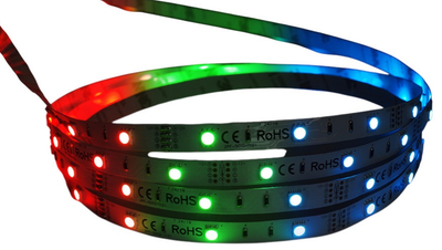 Професійна світлодіодна стрічка MW Lighting RGB 14.4 Вт/м 12В 60LED IP20 5м (5902135158098)