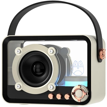 Bluetooth колонка QD05 Retro Style 5W Biege