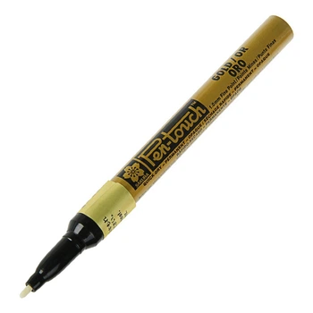 Маркер Pen-Touch Золото тонкий (FINE) 1мм Sakura (41301(SE))