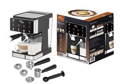 Кавомашина 3в1 Zepline ZP-6806 – 3000 Вт, 20 Bar, 2 л, Espresso Cool, капучинатор Чорний