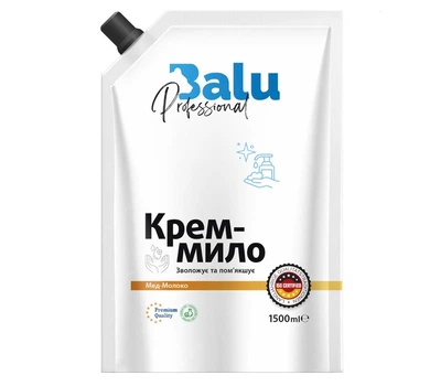 Крем-мило Balu Мед-Молоко 1500 мл