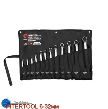 Набір накидних ключів Intertool 12 шт. (6-32 мм) Pro (XT-1203)