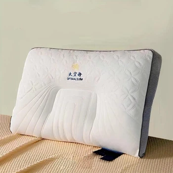 Подушка для сна с эффектом памяти Optimal Sleep Адаптация к форме головы и шеи 74×48×12 см