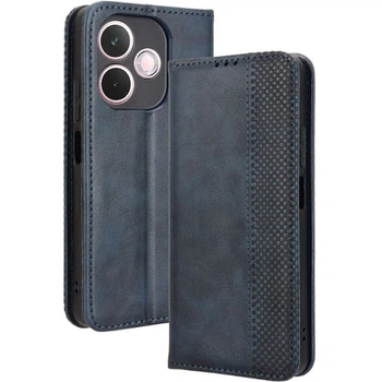 Чехол книжка Epik iFace Retro Leather для Oppo A3x / Opoo A3 4G / Oppo A40m blue