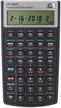 Калькулятор HP 10BII+ Financial Calculator (0885631223949)