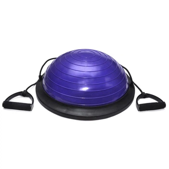 Балансировочная платформа BOSU полусфера 50 см с насосом Синий 27785847