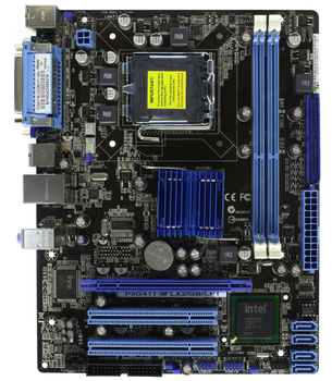 Материнська плата ASUS P5G41T-M LX2/GB/LPT (P5G41T-M LX2/GB/LPT) (Socket 775, Intel G41, Micro-ATX) Б/в