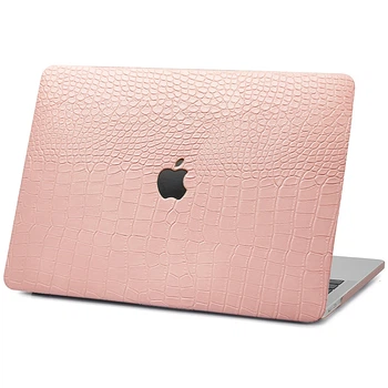 Чехол Snake Leather HardShell для Macbook Pro 16.2 M1/M2/M3/M4 Light Pink