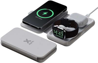 Bezprzewodowa ładowarka Xtorm Foldable Wireless Travel Charger 3 w 1 – 15 W (8718182277661)