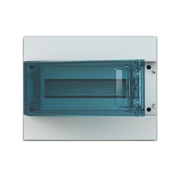 Шафа IP65 Mistral прозорі двері 12M з гвинтовим N/PE клемн. 22 подкл. АВВ 1SLM006501A1202