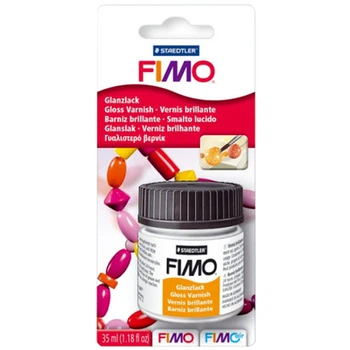 Лак для пластики Fimo на водной основе глянцевый 35 мл (8704 01BK)