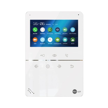 Відеодомофон NeoLight NEOLIGHT TETTA +, 4.3” кольоровий екран, сенсорне керування White