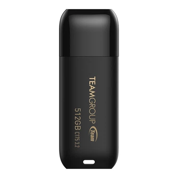 Флеш-накопичувач Team Group C175 512 ГБ USB 3.2 запис до 80МБ/с читання до 100 МБ/с Pearl Black (TC1753512GB01)