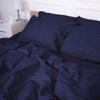 Комплект постельного белья MirSon Satin Jacquard Blue sea 175 x 210 см (2200000019172)