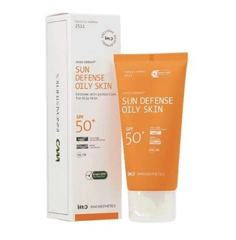 Сонцезахисний матувальний крем для жирної шкіри Innoaesthetics Sun Defense Oily Skin Spf 50 60 мл