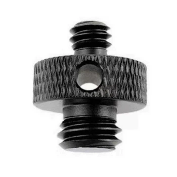 Переходник винт с наружной резьбы 1/4 на 3/8 с отверстием Alitek RST-91 Black + ключ (46119)