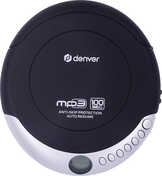 Odtwarzacz MP3 CD Denver DMP-391 Black-Silver