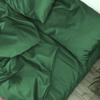 Простынь MirSon Satin Light Pro 10-009 Green 220 х 240 см (2200010172928)