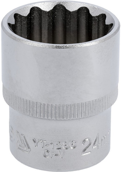 Nasadka YATO dwunastokątna 1/2" 24 mm (YT-1286)