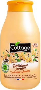 Молочко для душу "Ваніль" — Cottage Delicious Vanilla Shower Milk 250ml (1037701-25759871)