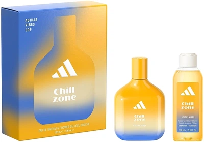 Набор (edp/100ml + sh/gel/100ml) - Adidas Vibes Chill Zone (1385927-22146553)