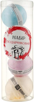 Набор бомбочек для ванны в тубусе - Geyser (bath bomb/4x75g) (900103-27657955)