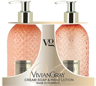 Vivian Grey Neroli & Amber - Набір (cr/soap/300ml + h/lot/300ml) (959895-51559)