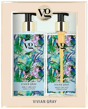 Набор - Vivian Gray Wild Orchid (h/soap/350ml + h/lot/350ml) (1357269-18162954)