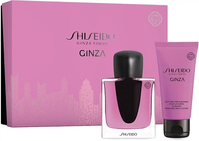 Набор (edp/50ml + body/lot/50ml) - Shiseido Ginza Murasaki (1314646-28618895)