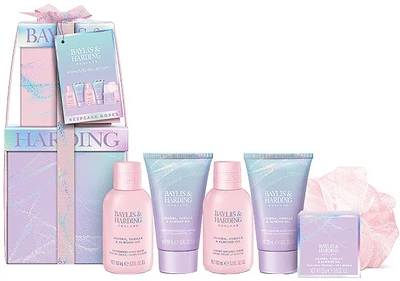 Набір, 5 продуктів - Baylis & Harding Jojoba, Vanilla & Almond Oil Luxury Pamper Present Gift Set (1327089-31013835)