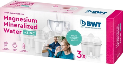 Фільтруючий картридж BWT Magnesium Mineralized Water + Zinc 3 шт.