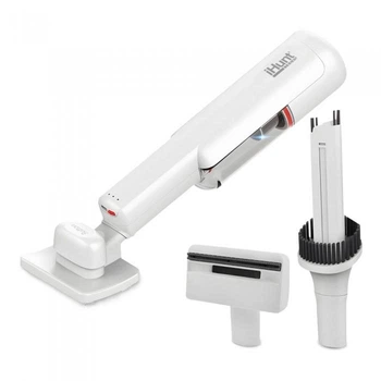 Беспроводной ручной пылесос iHunt Bro Vacuum Cleaner 3-в-1, 100 Вт, до 15 000 Па, аккумулятор 2200 мАч, до 25 мин, HEPA, USB-C, белый