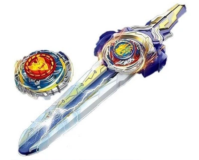 Набір Бейблейд Beyblade Комплект Дзига Меч-запускатель Синій