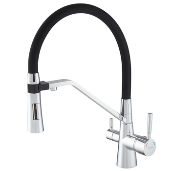Змішувач для кухні Mixxus Premium Magnet 021 REFL.BLACK (MI6973)
