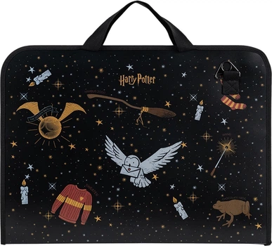 Папка-портфель на молнии Kite Harry Potter 37х50 см 1 отделение с внутренним карманом A3+ (HP24-411)