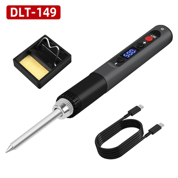 Портативный паяльник DLT-149 65 Вт 9-20В 180-450°C Type-C USB паяльник паяльная станция