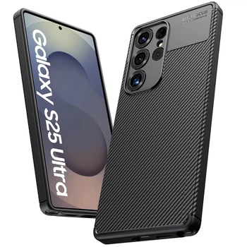 Чохол Fiji Ultimate Carbon для Samsung Galaxy S25 Ultra (S938) протиударний бампер чорний