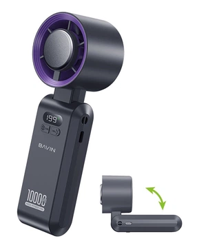 Вентилятор Bavin BF-004 ICE CUBE TURBO FUN 10000RPM Black-purple