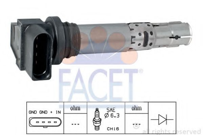 Катушка зажигания Facet (96374)
