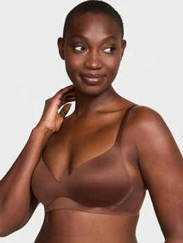 Бюстгальтер без кісточок Victoria's Secret (7312439123211) Lightly Lined Comfort XS коричневий