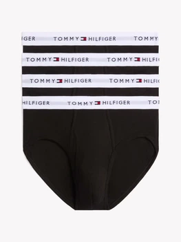 Набор мужских трусов брифов Tommy Hilfiger (199243997735) Classics Brief Black 4 шт. XL черный