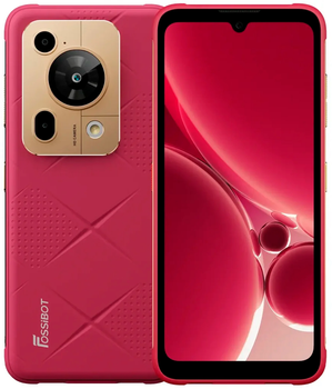 Мобільний телефон Fossibot F112 Pro 8/256GB Velvet Rose Red