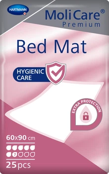 Пелюшка поглинаюча гігієнічна Hartmann MoliCare Premium Bed Mat 7 крапель 60x90 см 25 шт (4052199505251)