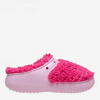 Жіночі сабо утеплені Crocs The Thing Dgf 211327-6ZQ 36-37 (M4/W6) 22 см Рожеві (198445191329)
