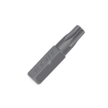 Бита 1/4" шестилучевая TORX T25 х 25 мм, с отверствием Toptul