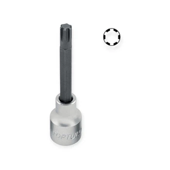 Головка - вставка RIBE шестилучевая 1/2" M12 х 100 мм Toptul